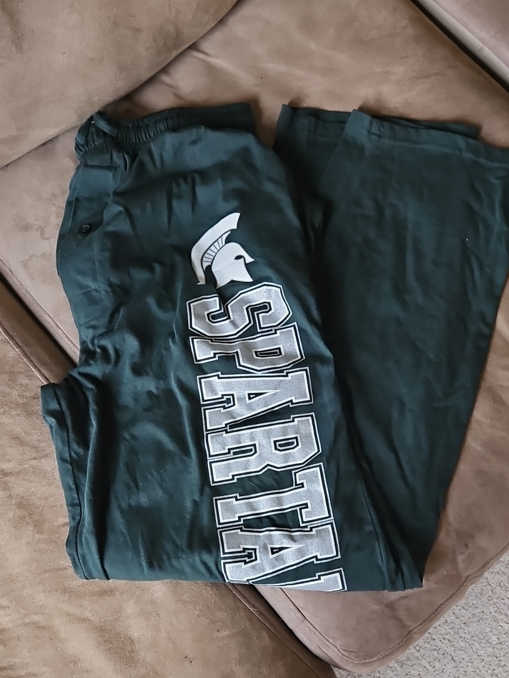MICHIGAN State Mens Pajama Pants Size Small